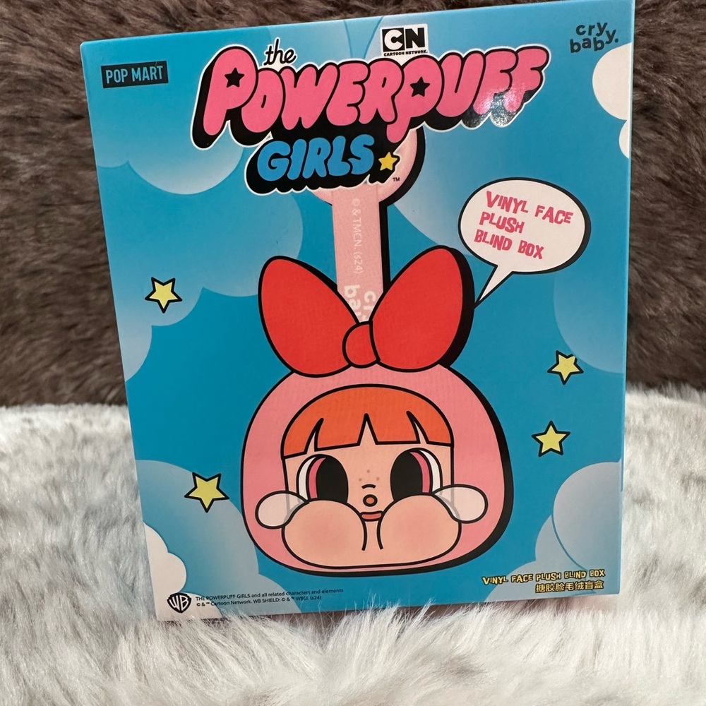CRYBABY x Powerpuff Girls Vinyl Face Plush Pendant 1 Blind Box